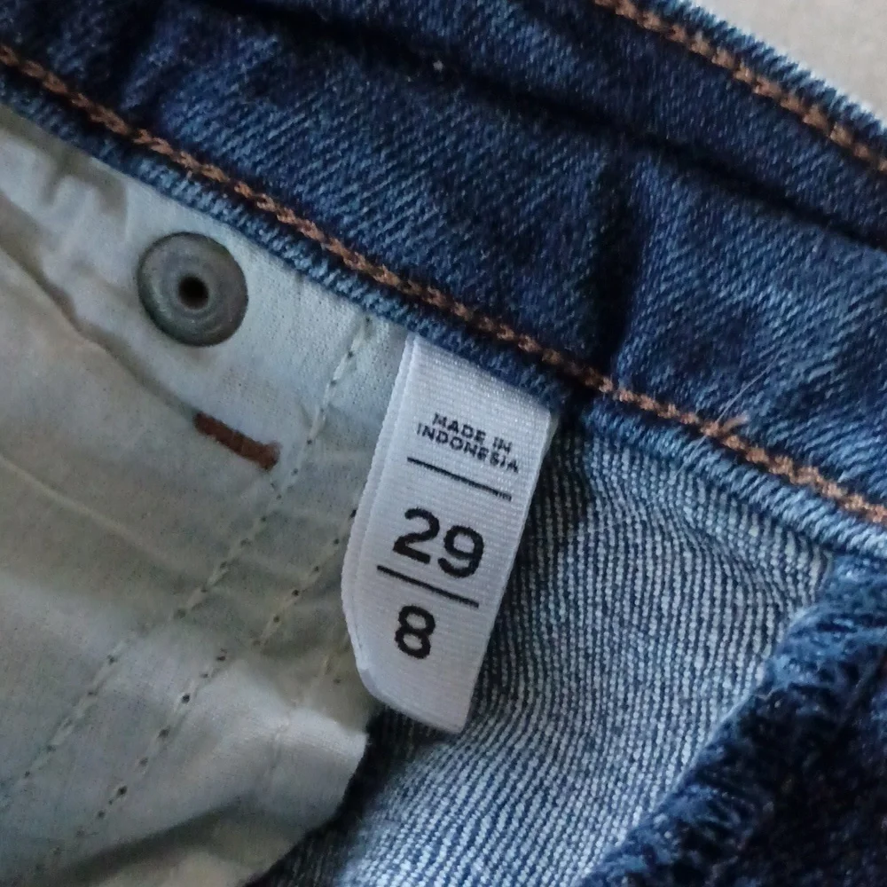 LOFT Medium Blue Denim Jean Shorts